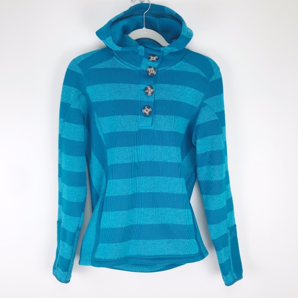 turquoise pullover hoodie